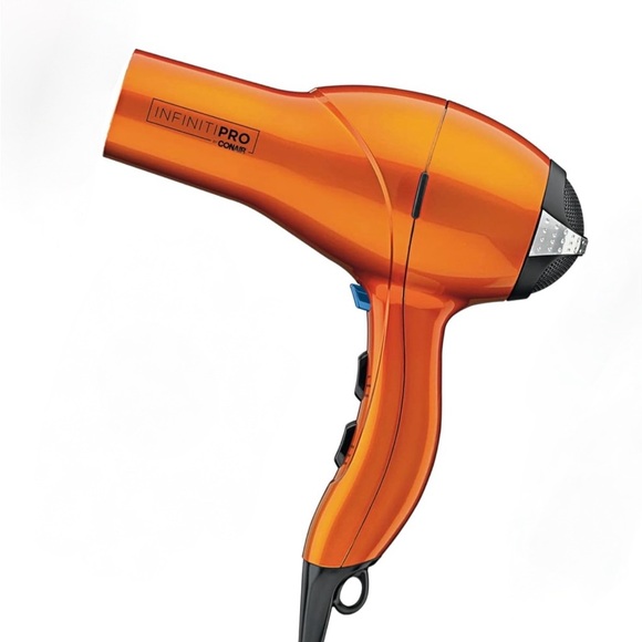 INFINITIPRO by CONAIR Hair Dryer Salon Performance AC Motor Blow Dryer Orange - Picture 1 of 4
